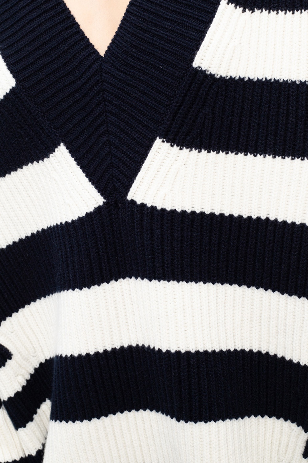 Alexander McQueen Striped wool sweater