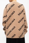 Balenciaga BROWN Cardigan with logo