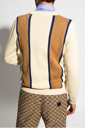 Gucci Gucci GG Jacquard denim jacket Blau