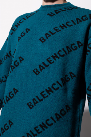 Balenciaga Wool player sweater