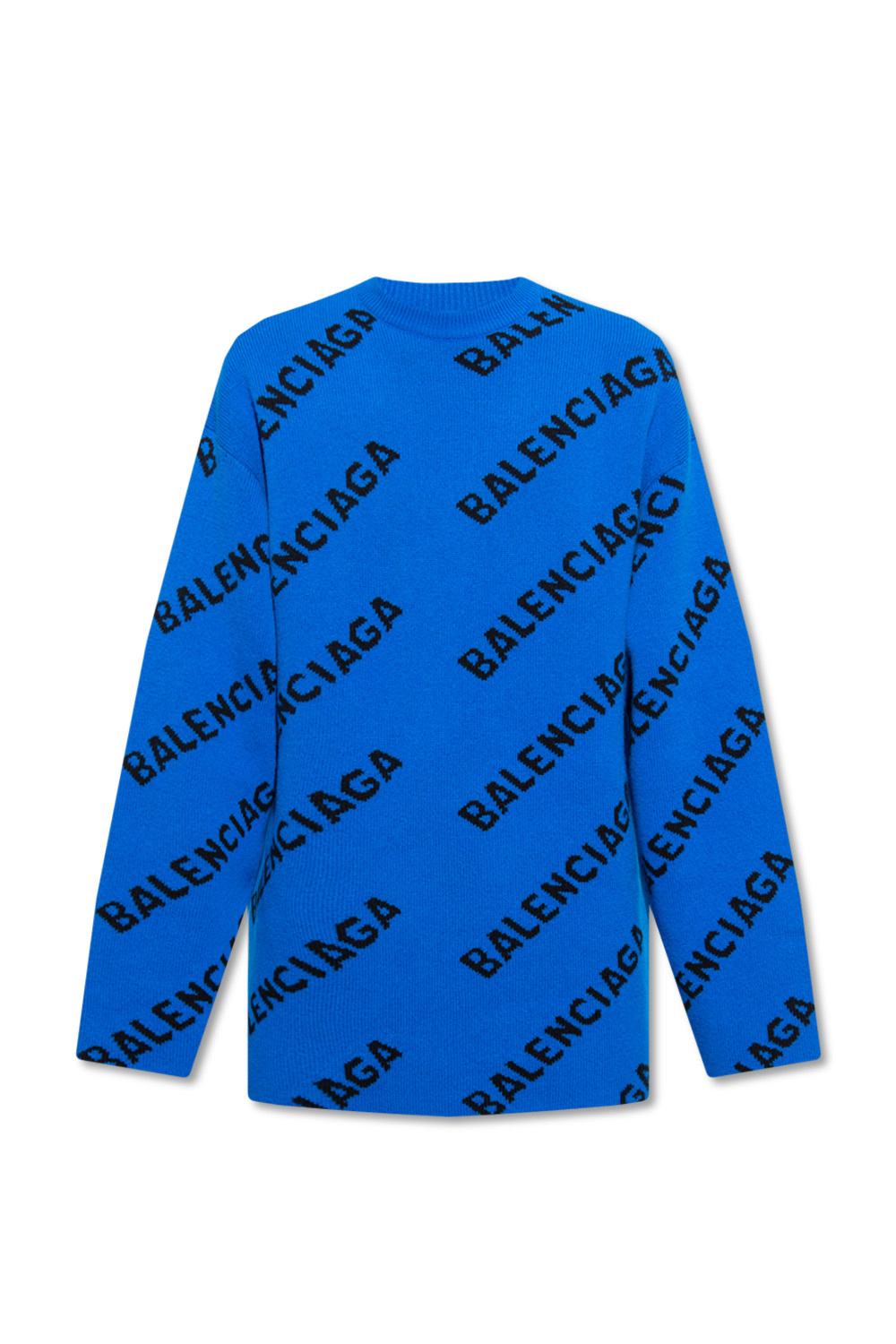 Balenciaga sweater zipped with logo