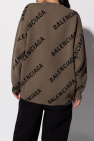 Balenciaga Logo-embroidered sweater