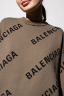 Balenciaga Logo-embroidered anita sweater