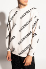 Balenciaga WHITE Sweater with logo