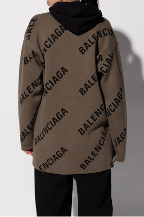 Balenciaga Cardigan with logo