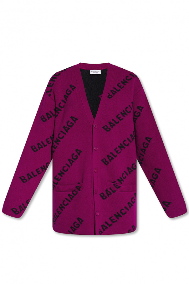 Balenciaga Cardigan with logo