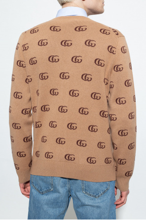 Gucci Удлиненная футболка стразы gucci в рубчик р
