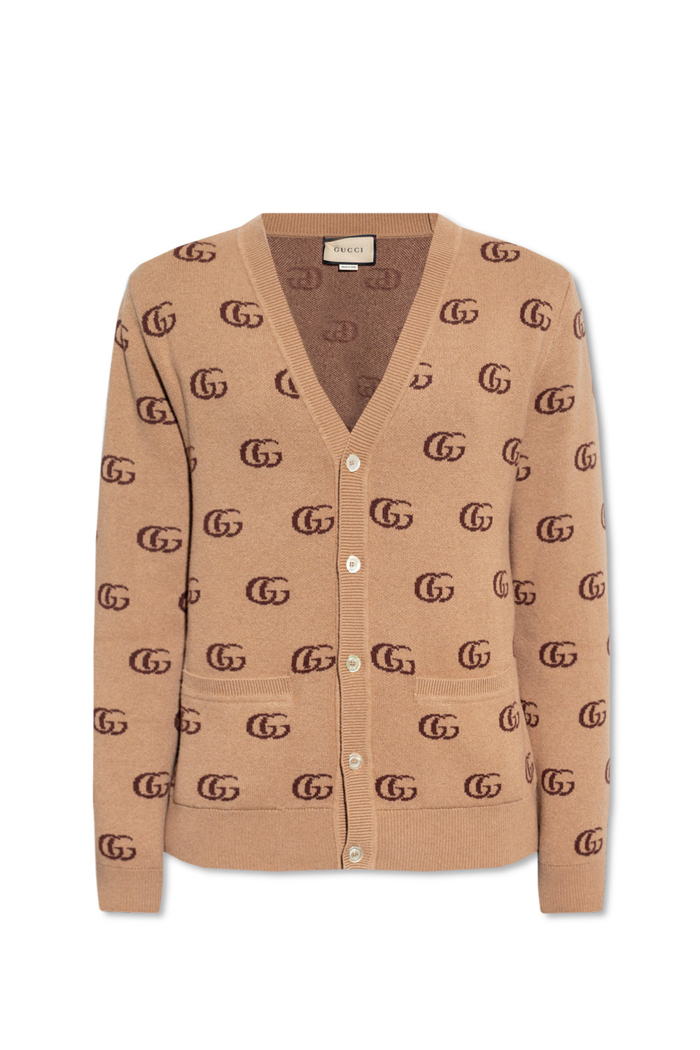 Gucci Cashmere cardigan with logo