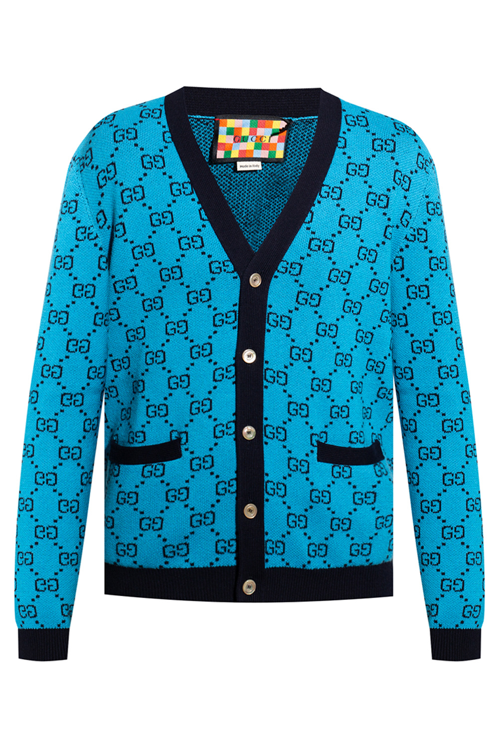 gucci ssima Cardigan with logo