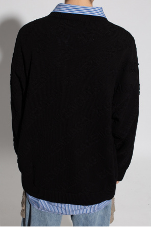 Balenciaga Overbranco sweater