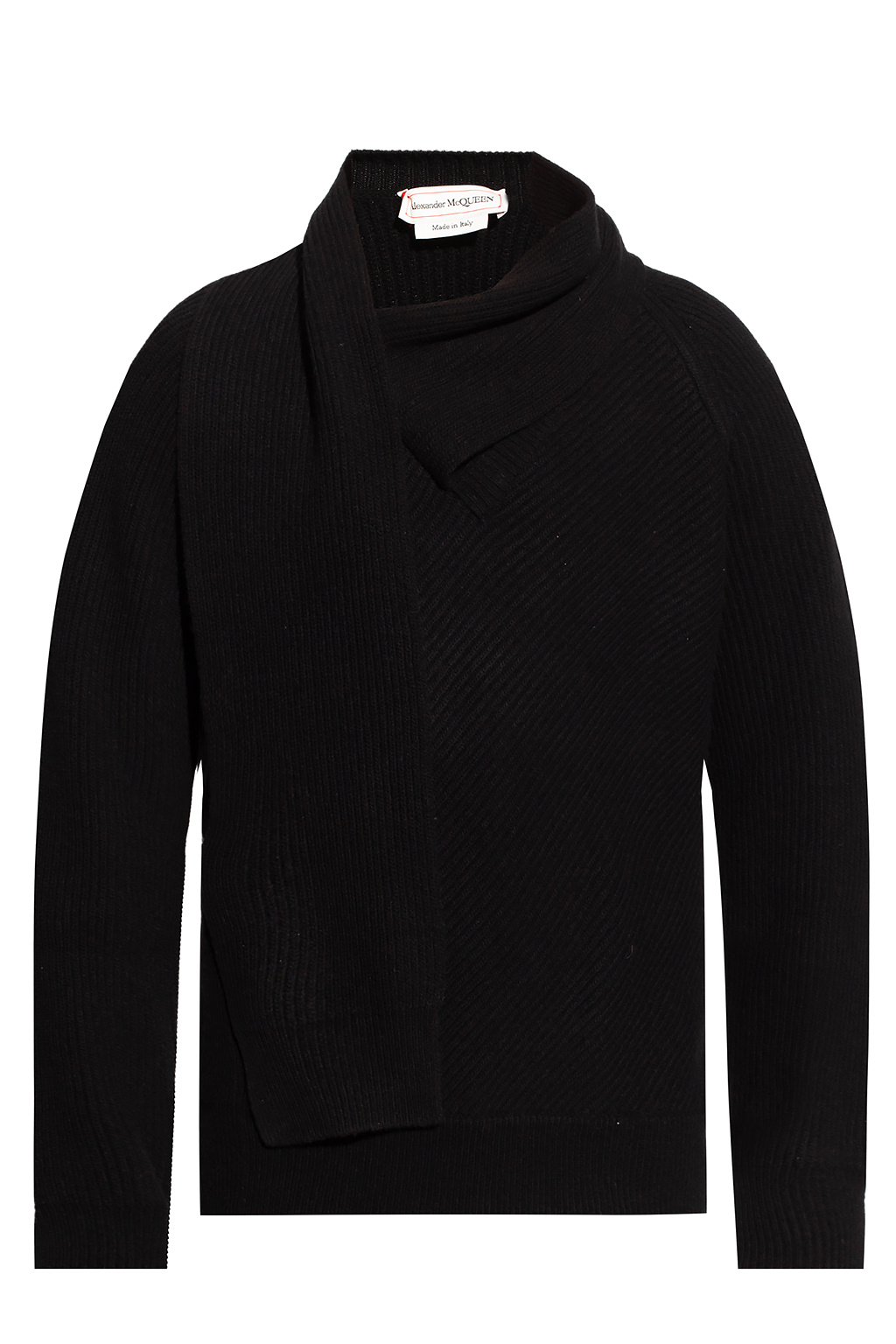 Alexander McQueen Scarf neck sweater