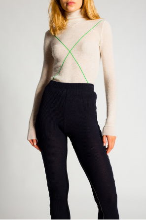 Bottega Veneta Turtleneck sweater w/stitching