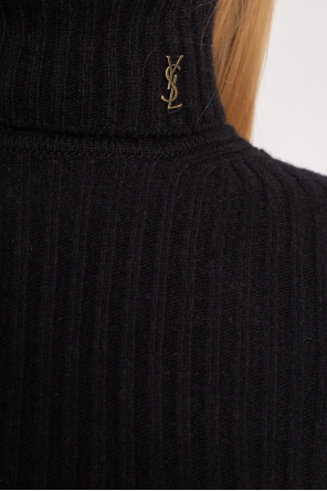 Saint Laurent Knitted turtleneck sweater
