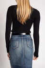 Saint Laurent BLACK Knitted turtleneck sweater