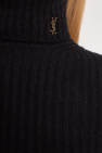 Saint Laurent BLACK Knitted turtleneck sweater