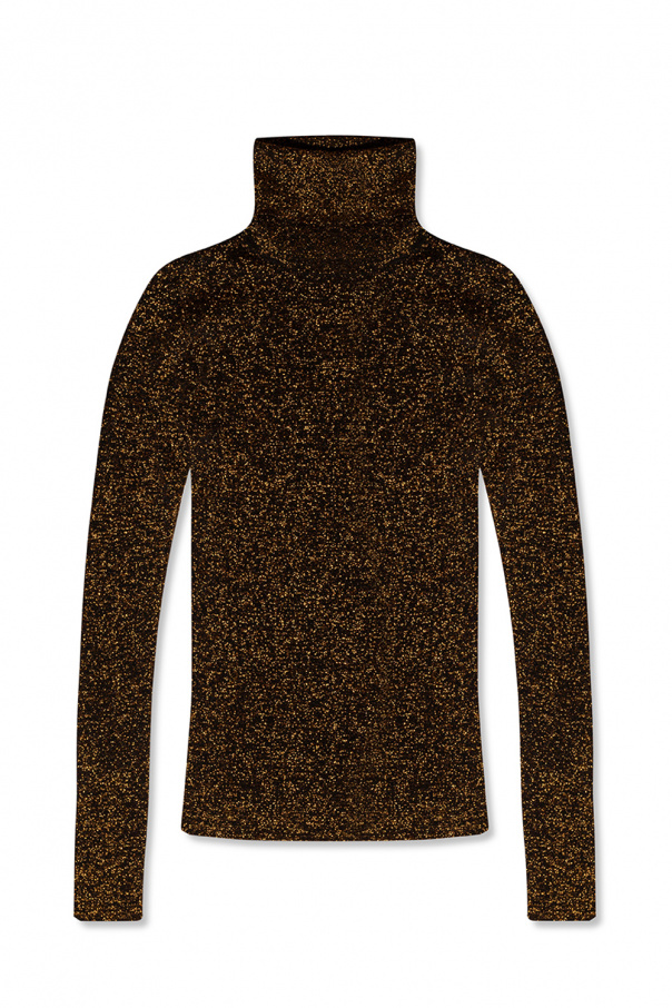 Saint Laurent Lurex turtleneck sweater