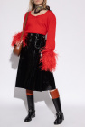 Gucci Sweater with ostrich feathers