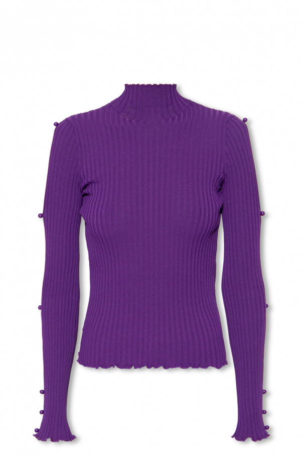 Bottega Veneta Turtleneck sweater with cut-outs