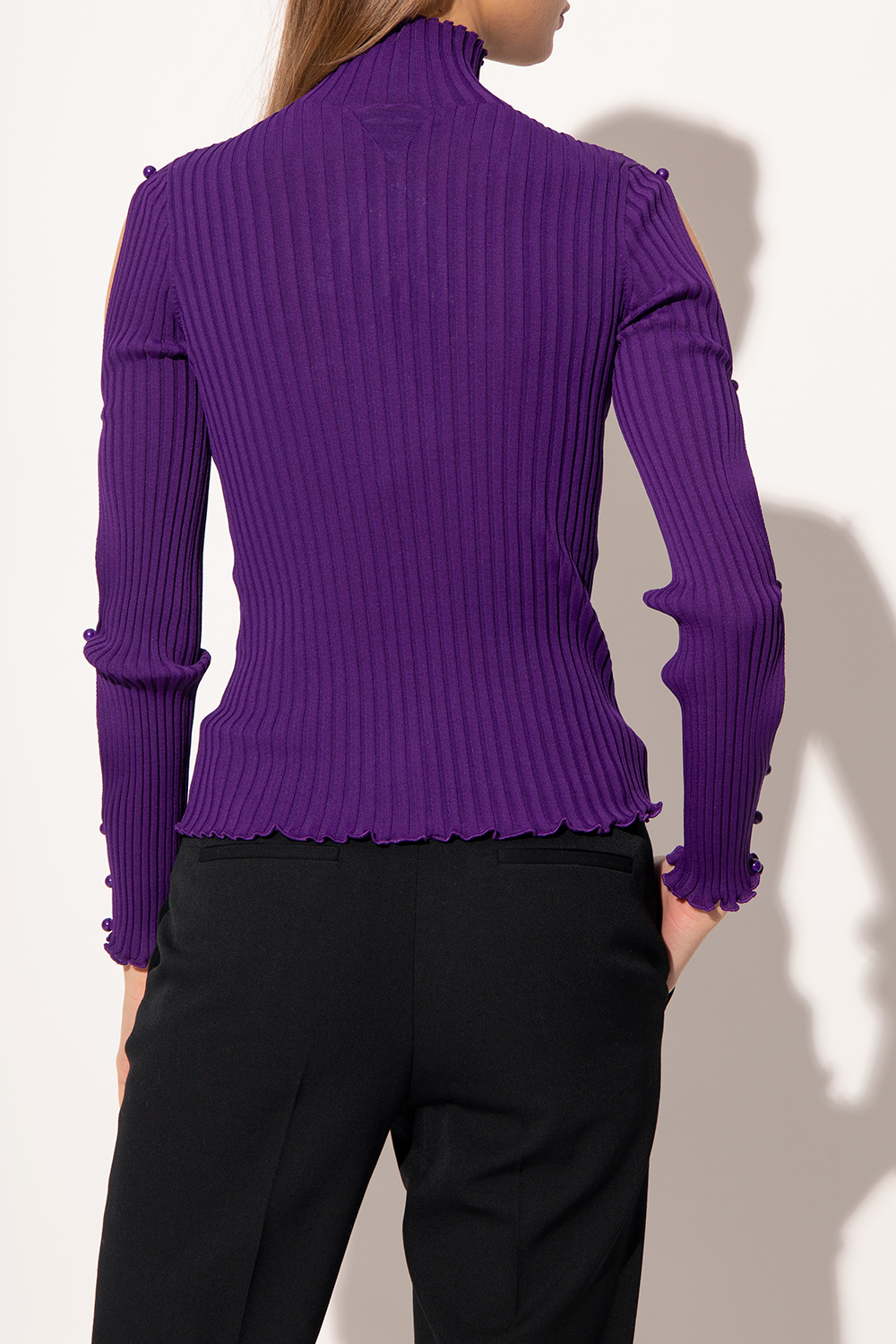 Bottega Veneta Turtleneck sweater with cut-outs