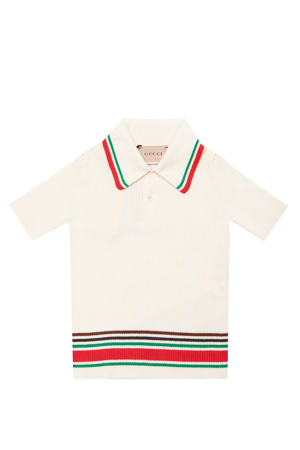 Gucci Kids Polo shirt with short sleeves