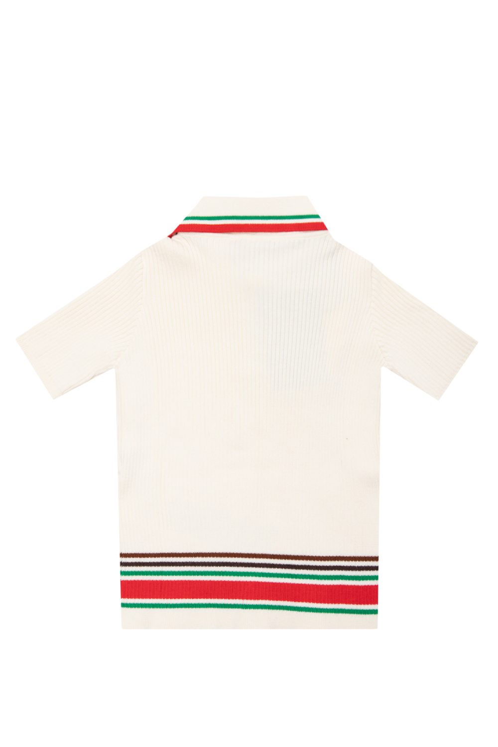 Polo shirt with short sleeves Gucci Kids - polo ralph lauren embroidered  robe - IetpShops GB