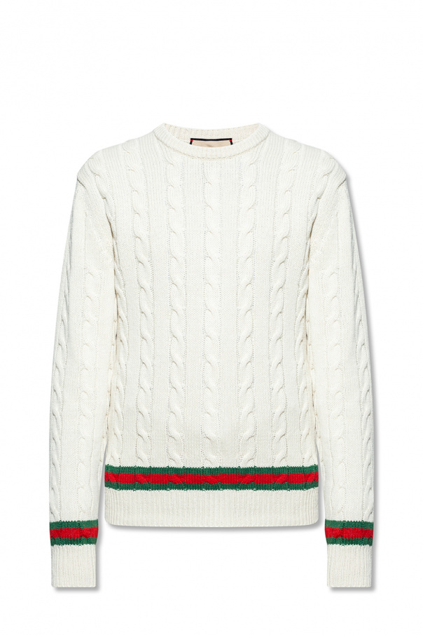 Gucci Sweater with Web stripe
