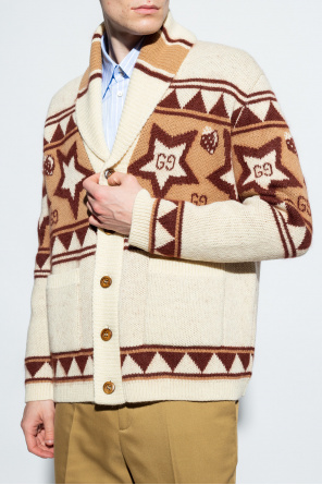 gucci marmont Patterned cardigan