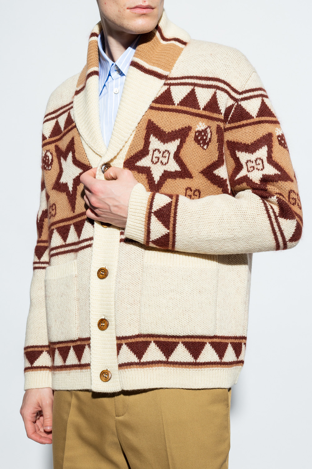 Gucci Patterned cardigan