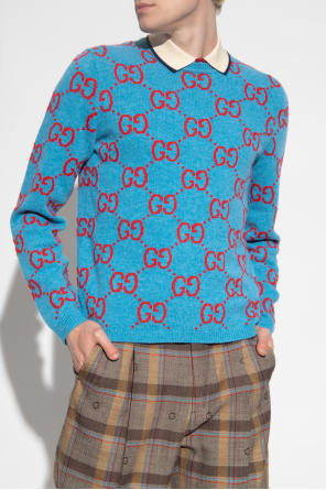 Gucci Wool sweater with monogram