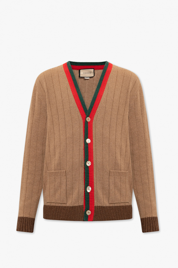 Gucci Cardigan from camel hair