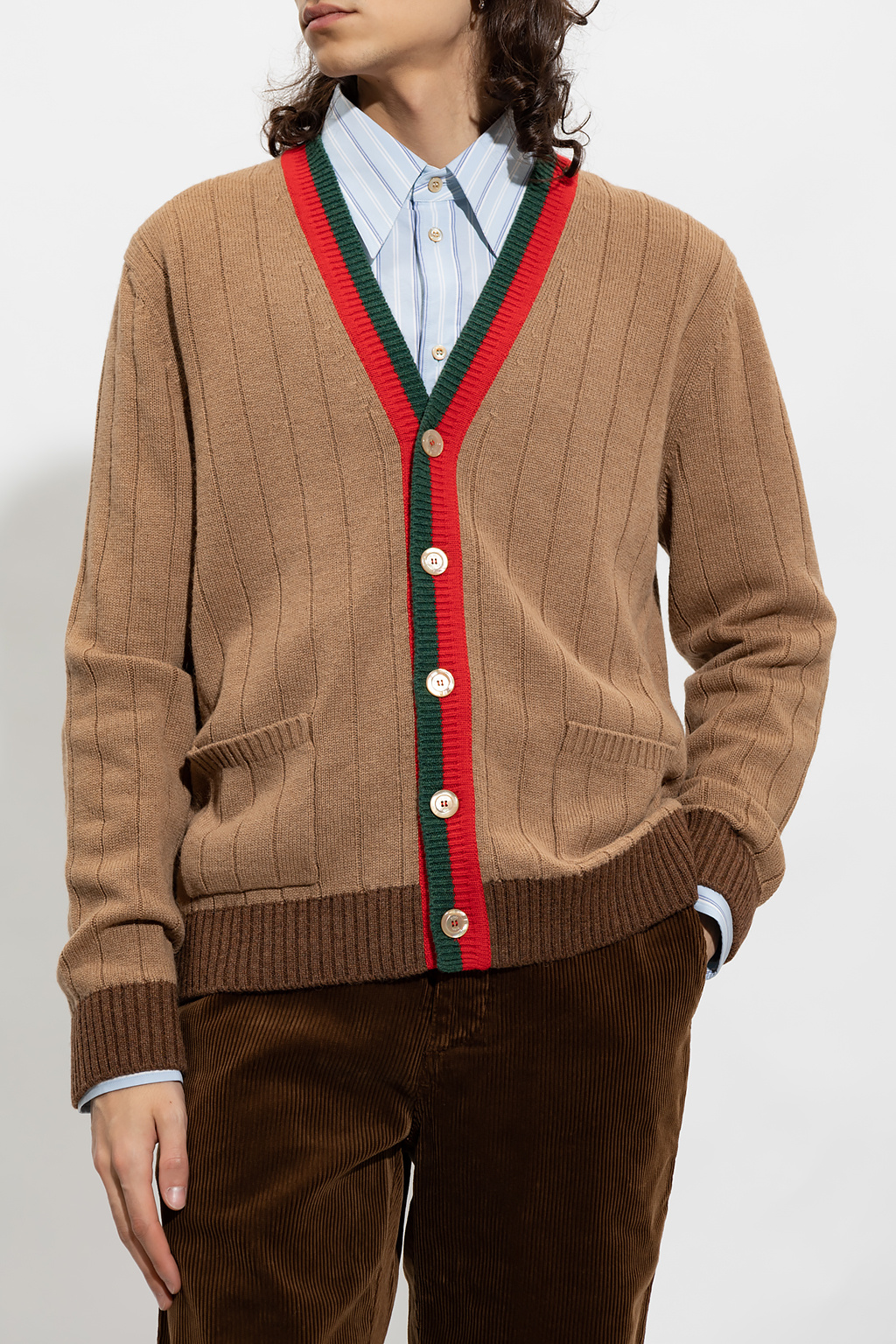 Gucci Cardigan from camel hair