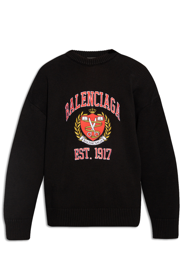 Balenciaga Embroidered Tommy sweater