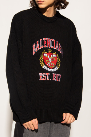 Balenciaga Embroidered Moschino sweater