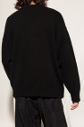 Balenciaga Sweter z wyszytym wzorem