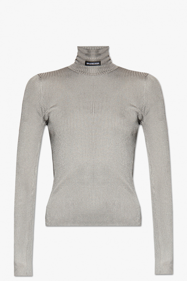 Balenciaga Ribbed turtleneck sweater