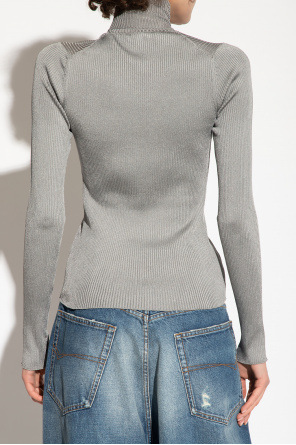 Balenciaga Ribbed turtleneck sweater