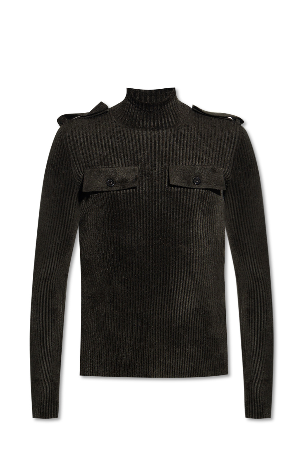 Bottega Veneta Ribbed turtleneck top