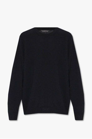 Black & White Wool Scots Sweater