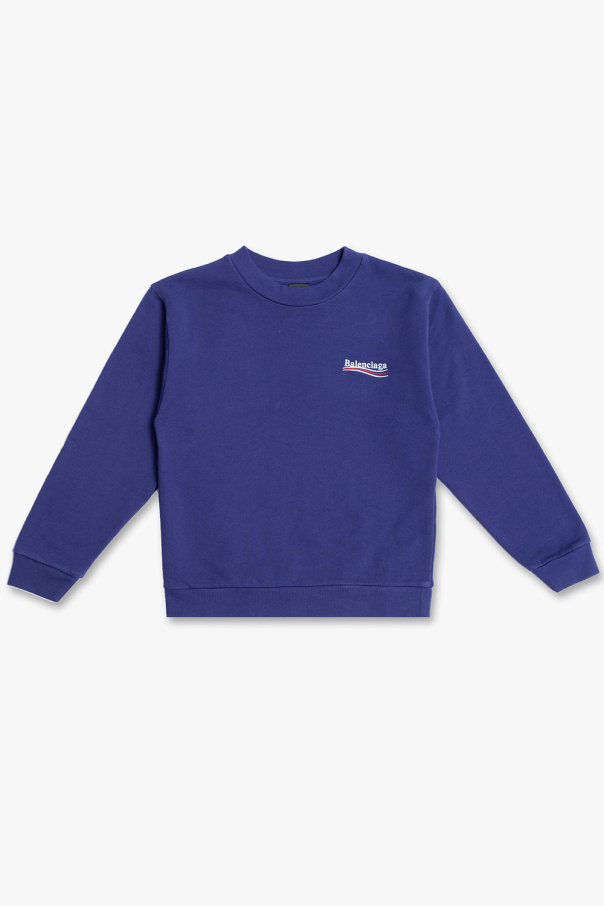 Sweatshirt with logo od Balenciaga Kids