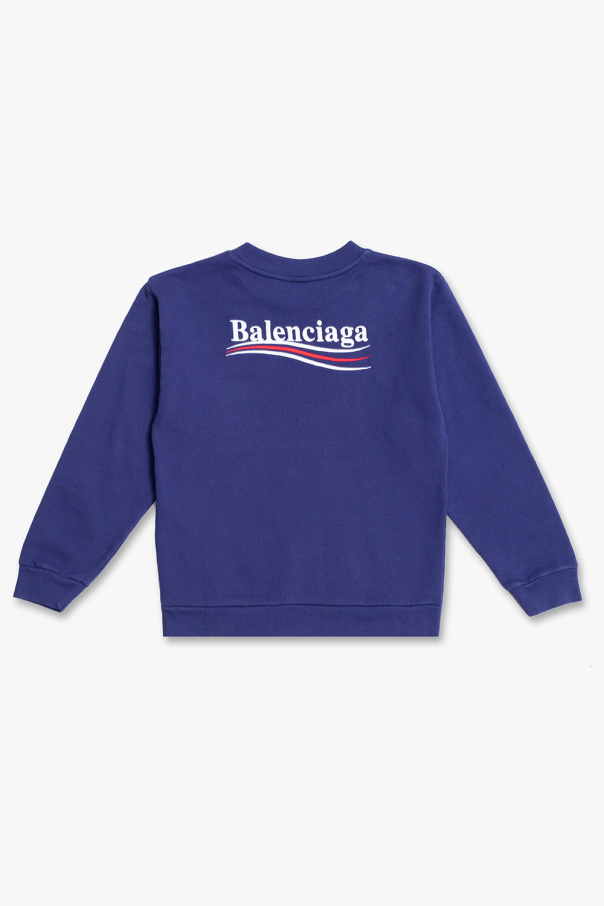 Balenciaga Kids Tiger embroidery relaxed-fit T-shirt