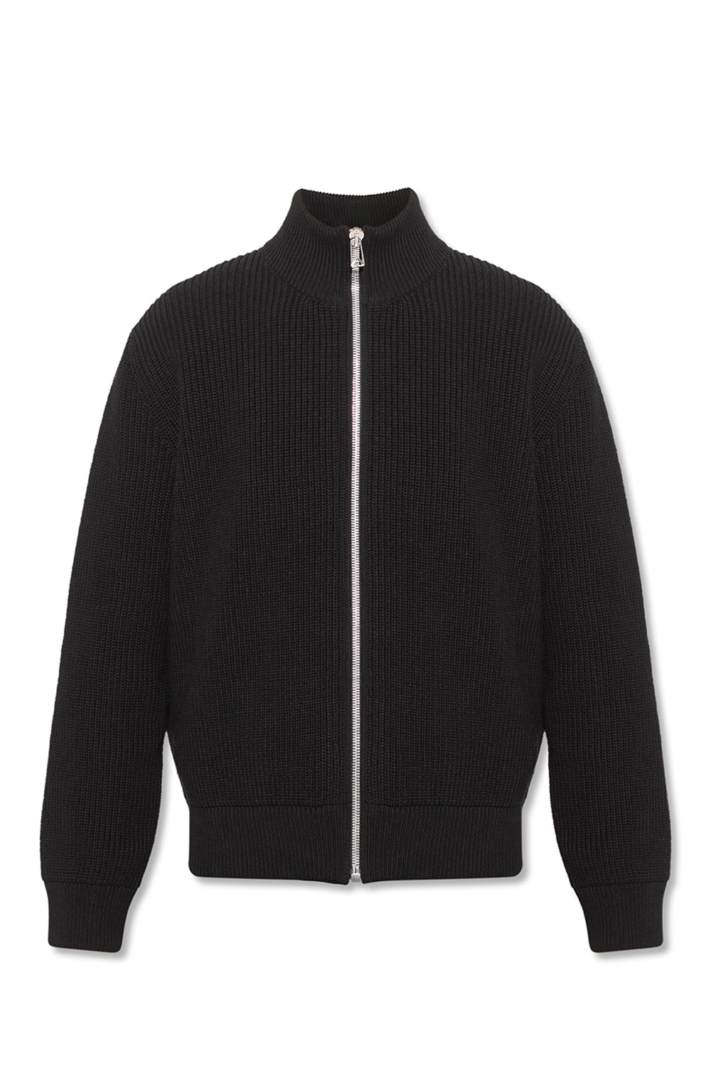 Louis VUITTON White Zipper Cotton Jacket Sweater Cardigan Italy L Large 6 7  8