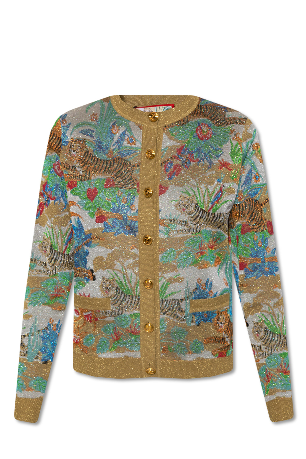 Gucci Jacquard cardigan from the ‘Gucci Tiger’ collection