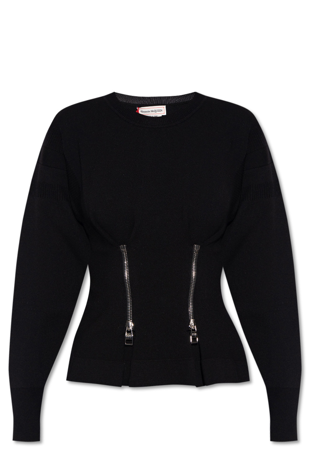 Alexander McQueen Top with zip details