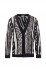 Saint Laurent Cardigan with animal pattern