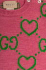 Gucci Kids Wool sweater with GG pattern