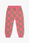 Gucci Kids Wool giraffe trousers