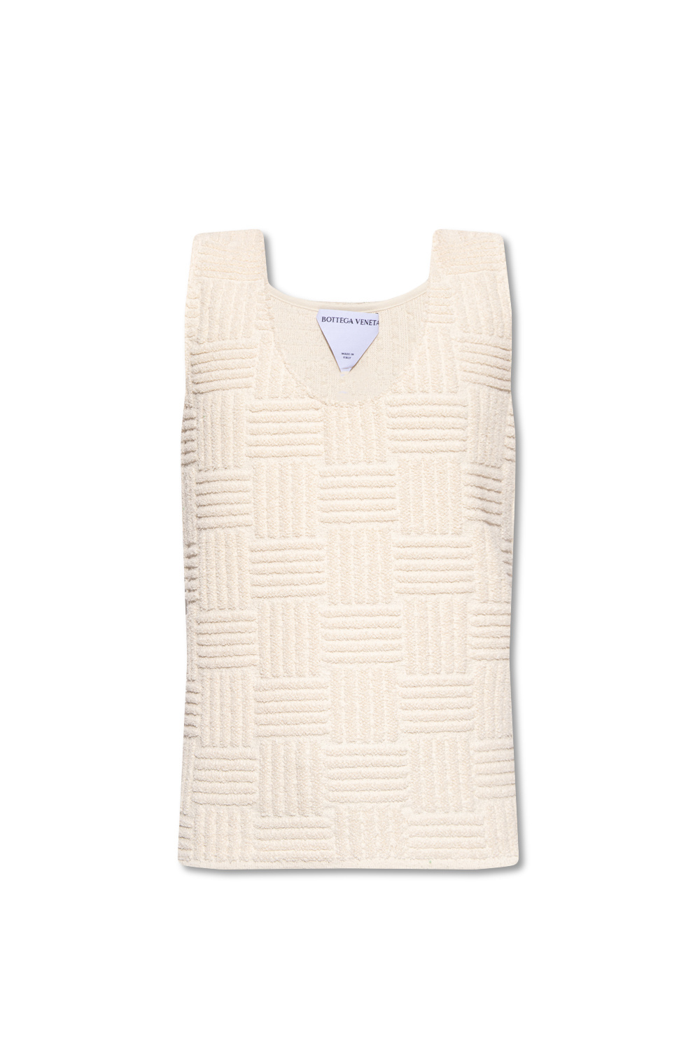 Bottega Veneta Tank top with jacquard pattern