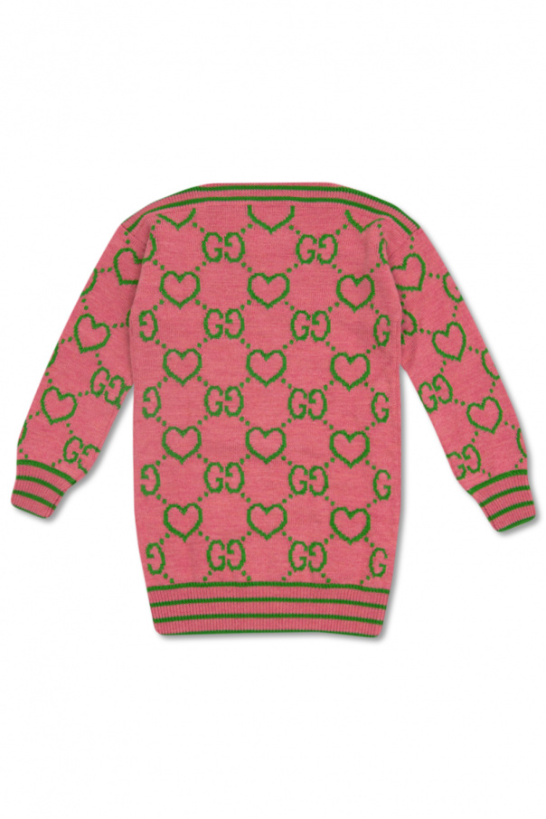Gucci Monogram Kids Sweater with GG pattern