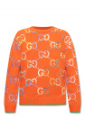 Gucci ORANGE Sweater with ‘GG’ pattern