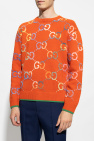 Gucci ORANGE Sweater with ‘GG’ pattern